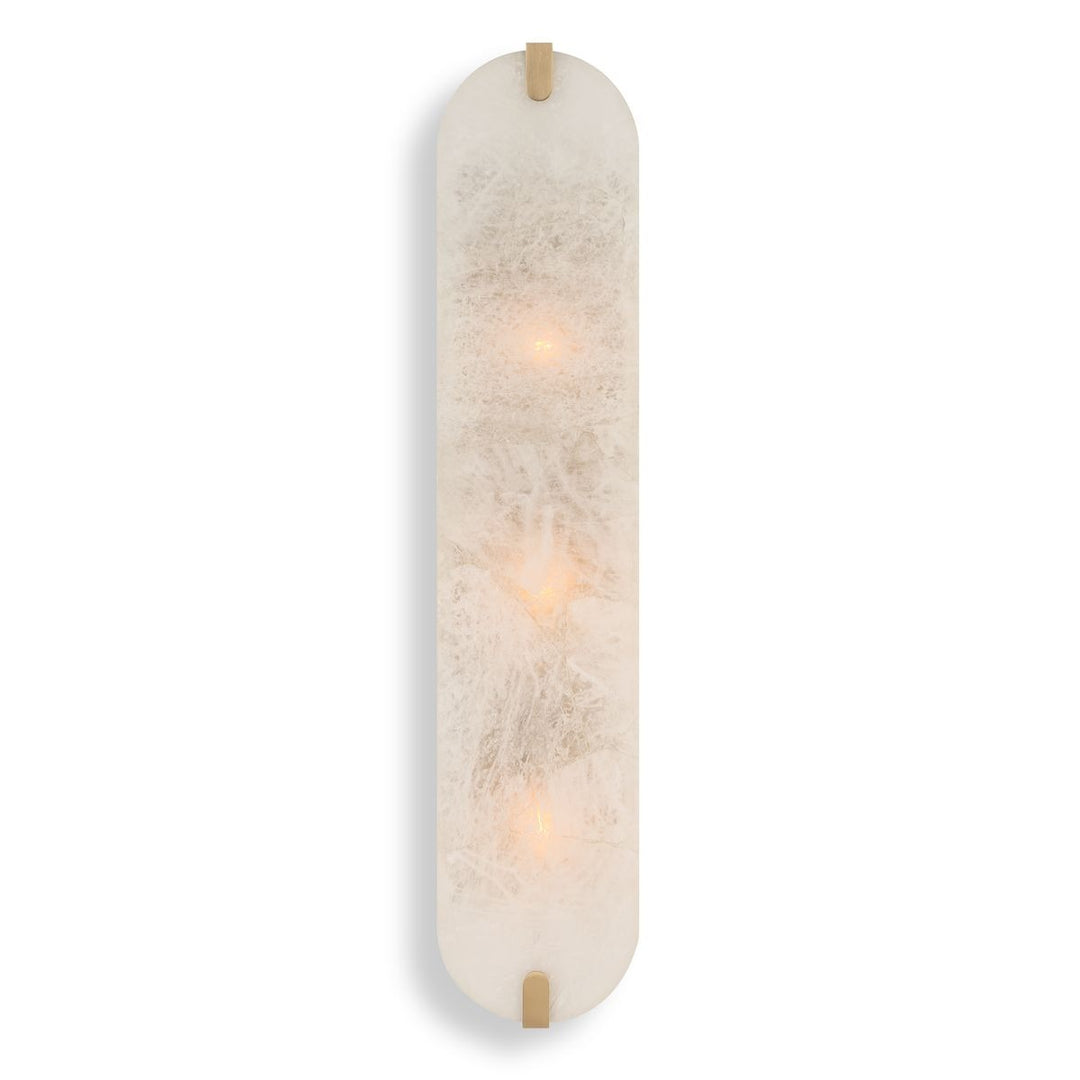 Lustrous 3 Light Wall Sconce - Crystal