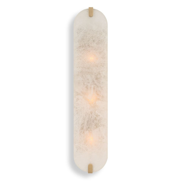 Lustrous 3 Light Wall Sconce - Crystal