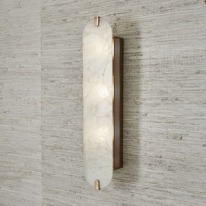 Lustrous 3 Light Wall Sconce - Crystal