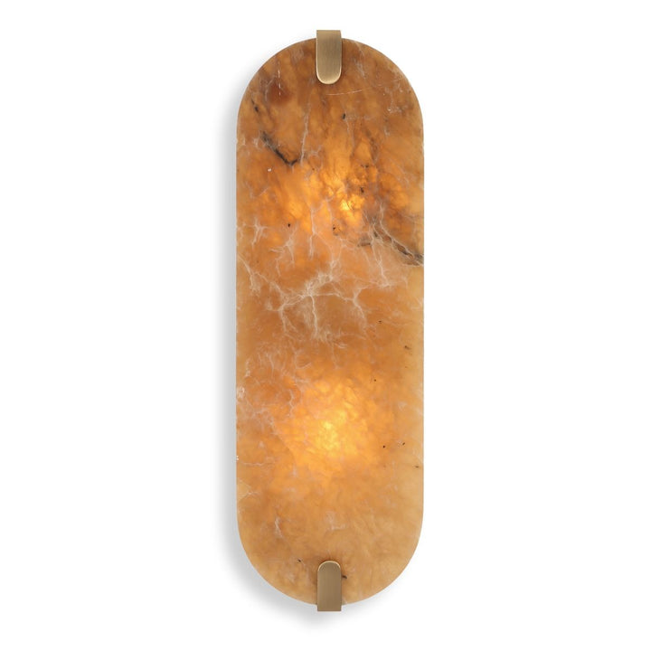 Lustrous 2 Light Wall Sconce - Smoky Alabaster