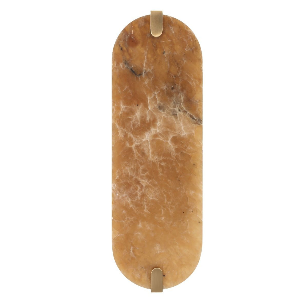 Lustrous 2 Light Wall Sconce - Smoky Alabaster
