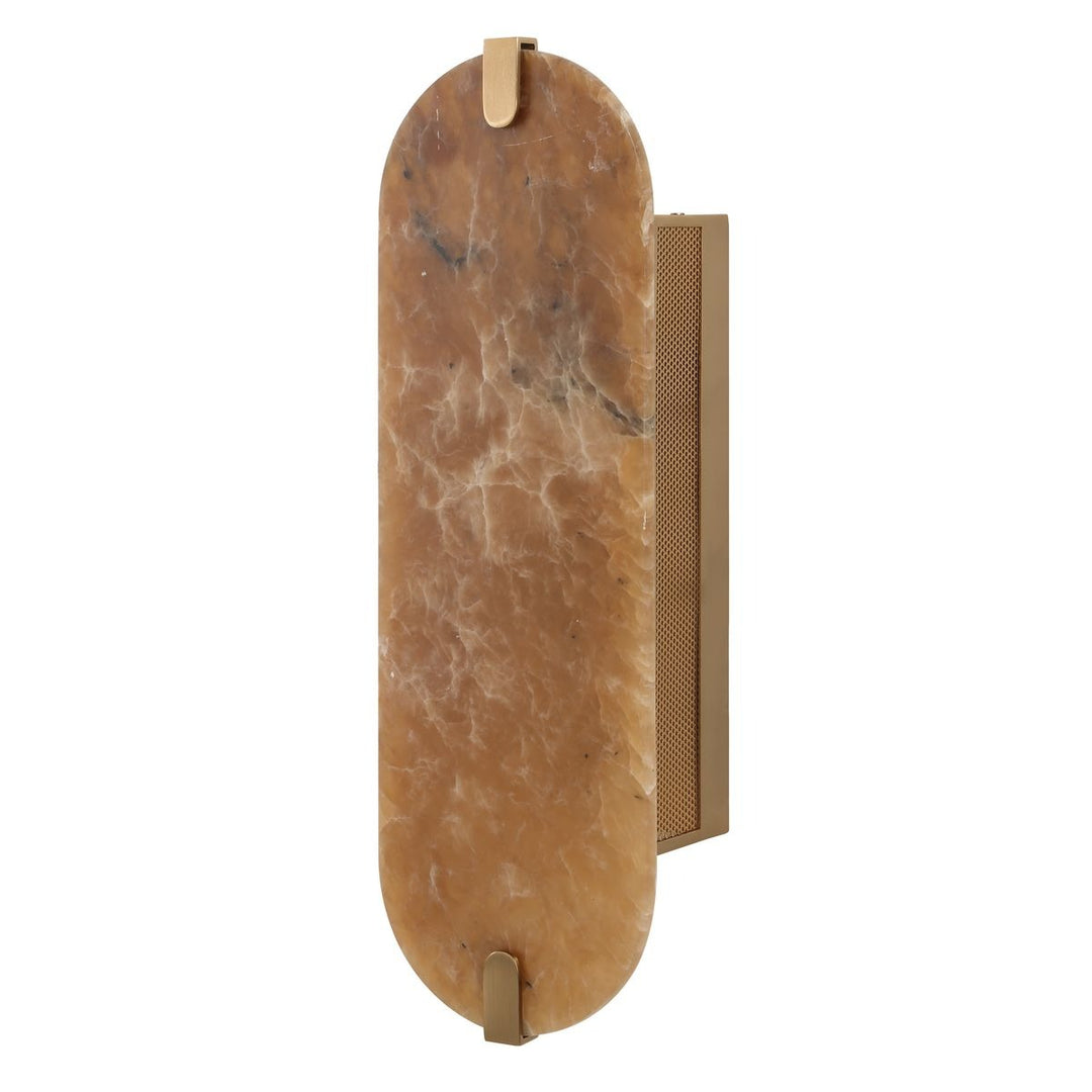 Lustrous 2 Light Wall Sconce - Smoky Alabaster