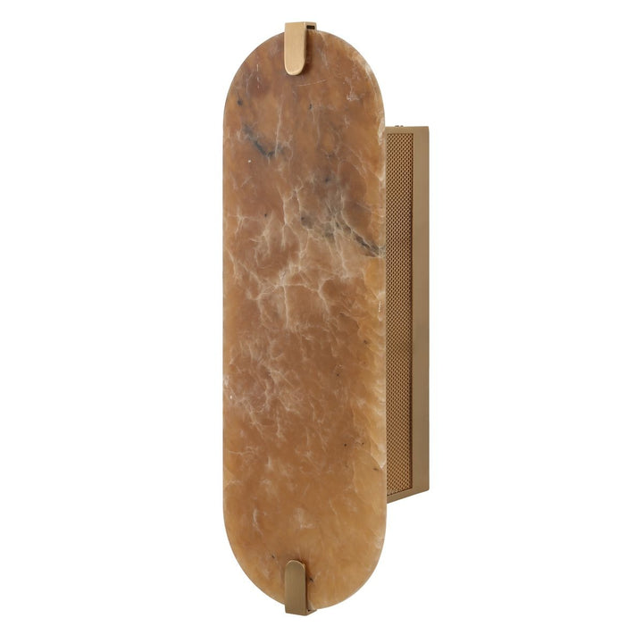 Lustrous 2 Light Wall Sconce - Smoky Alabaster
