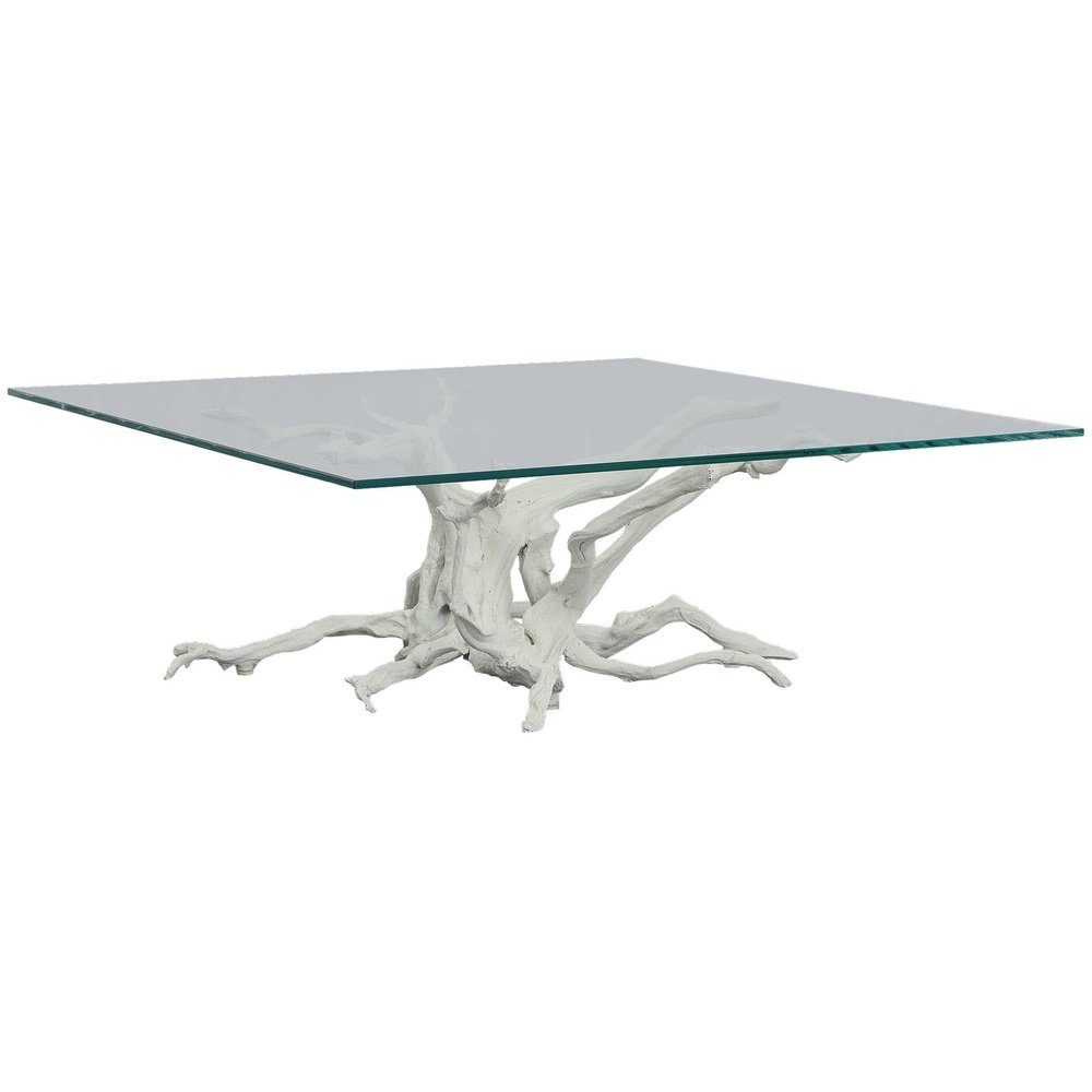 Uttermost Black Label Big Sur Coffee Table - White