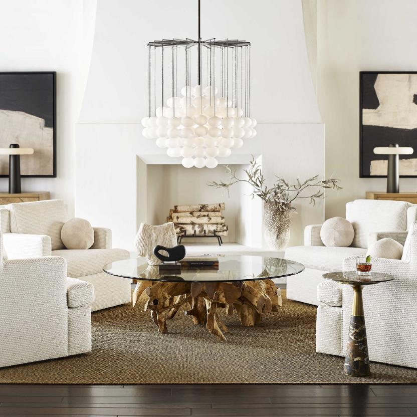 Pier Accent Table - Marble