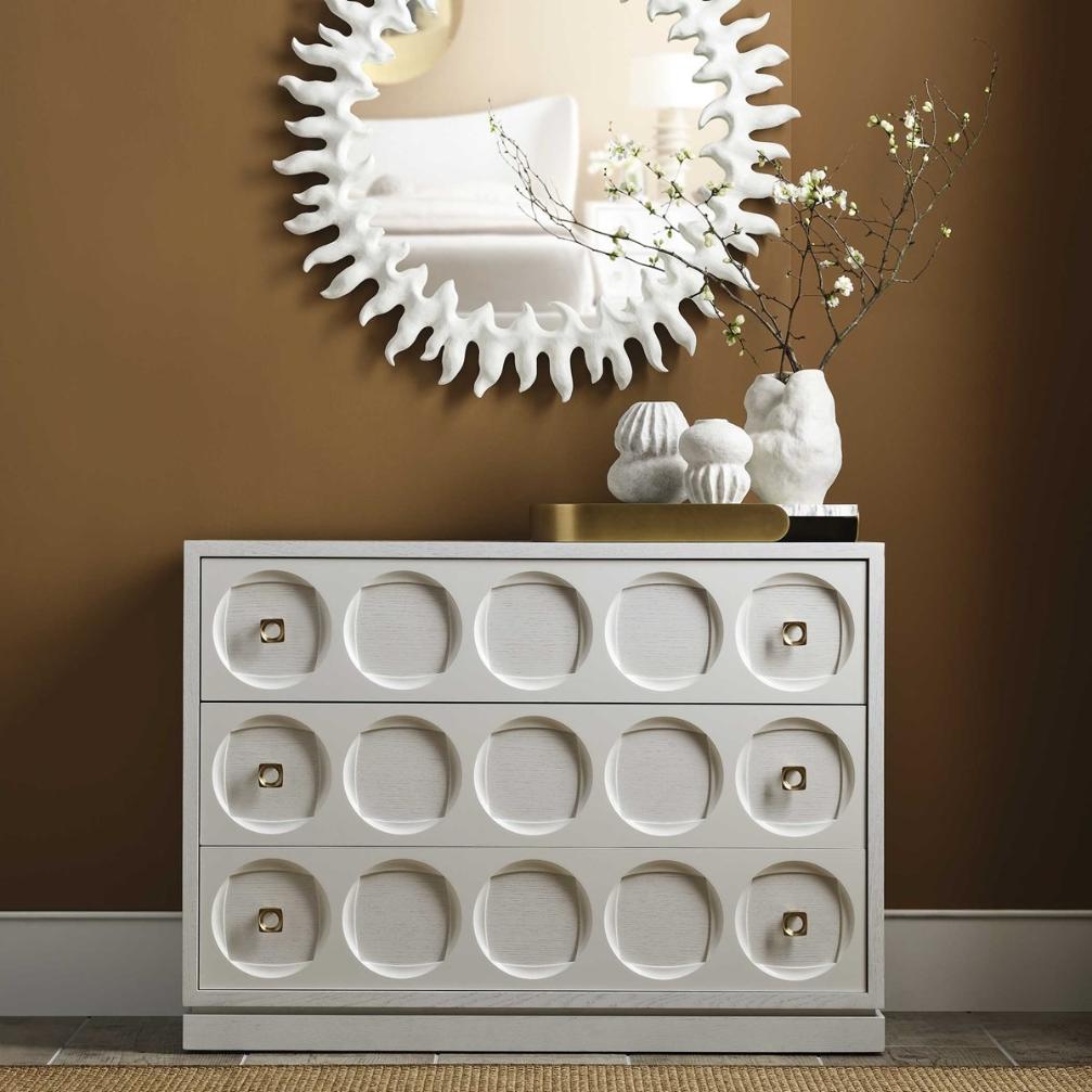 Roundabout 3 Drawer Chest - White