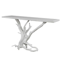 Uttermost Black Label Big Sur Console Table - Matte White