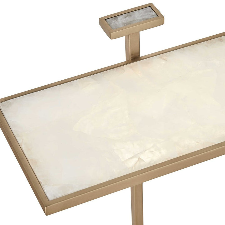 Black Label Jewel Pull Up Rectangle Accent Table Uttermost 5