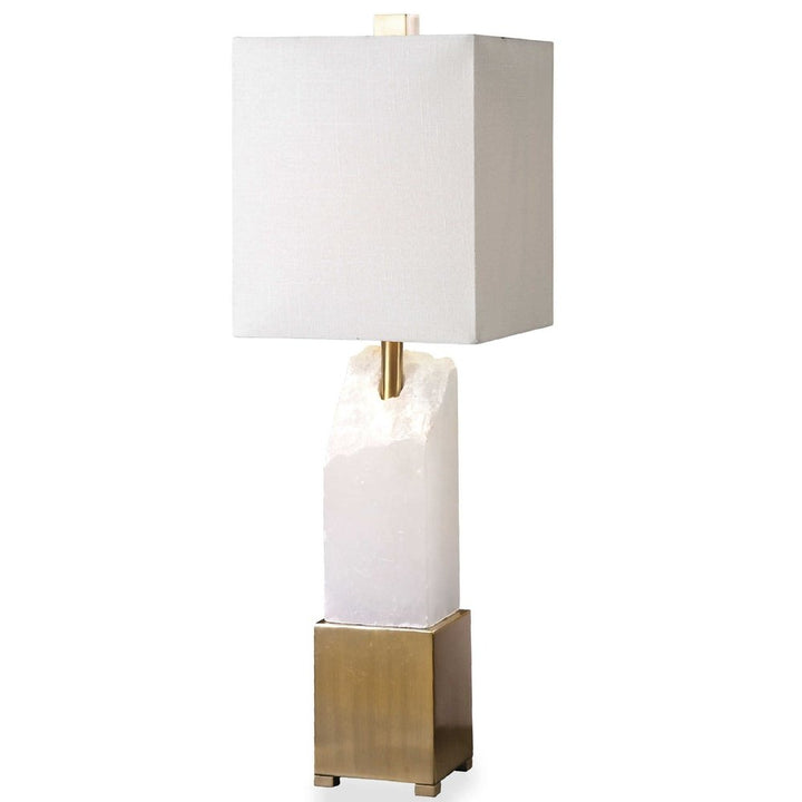 Black Label Ebena Accent Marble Lamp Uttermost 1