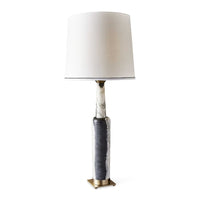 Uttermost Black Label Statuesque Table Lamp - Panda Marble