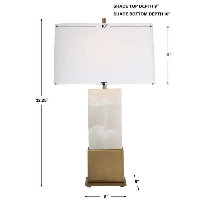 Black Label On a Cloud Table Lamp Uttermost 6