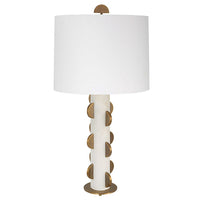 Uttermost Black Label Half Moon Table Lamp