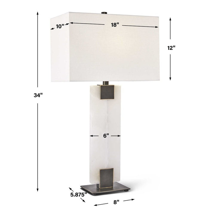 Black Label Clamp Table Lamp Uttermost 4