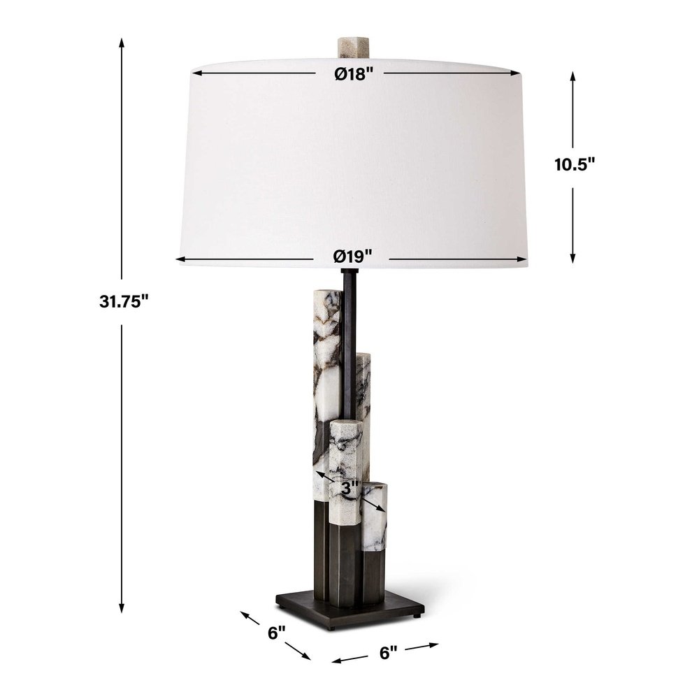 Uttermost Black Label Metropolis Table Lamp