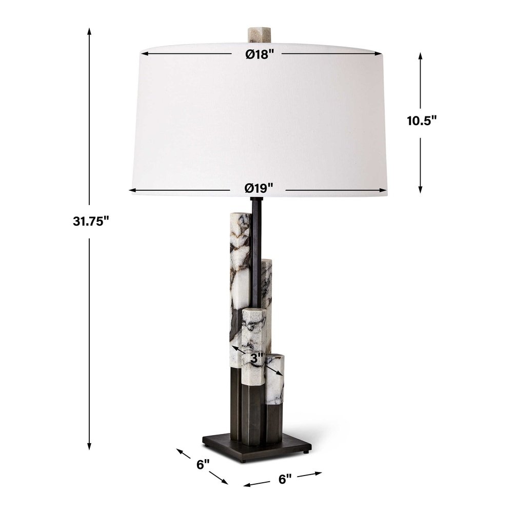 Black Label Metropolis Table Lamp Uttermost 4