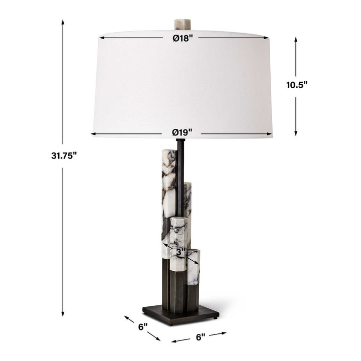 Black Label Metropolis Table Lamp Uttermost 4