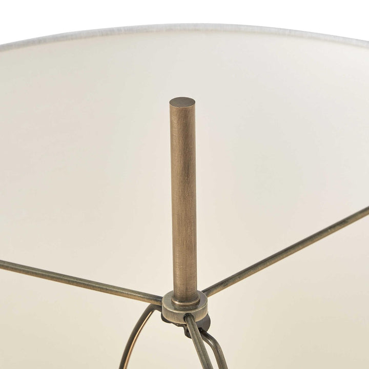 Kiss Table Lamp Brass & Marble