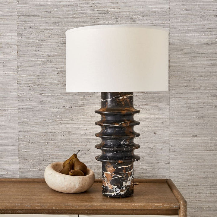 Ring Around Table Lamp - Michelangelo Marble
