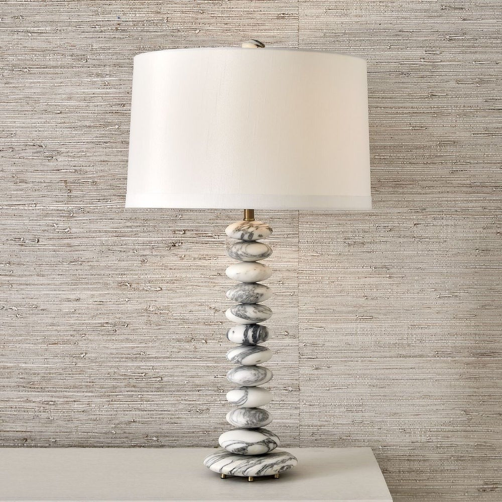 Washed Stones Table Lamp
