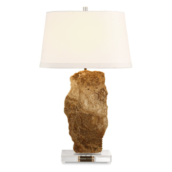 Slice Table Lamp - Latte Onyx