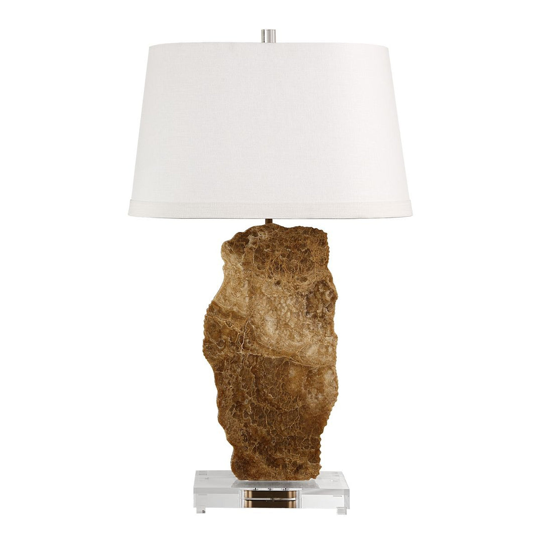 Slice Table Lamp - Latte Onyx
