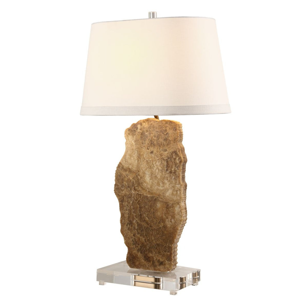 Slice Table Lamp - Latte Onyx