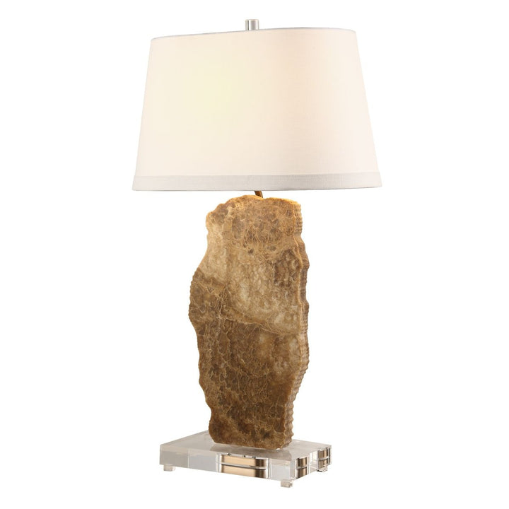 Slice Table Lamp - Latte Onyx