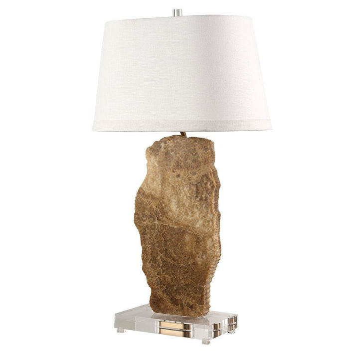 Slice Table Lamp - Latte Onyx