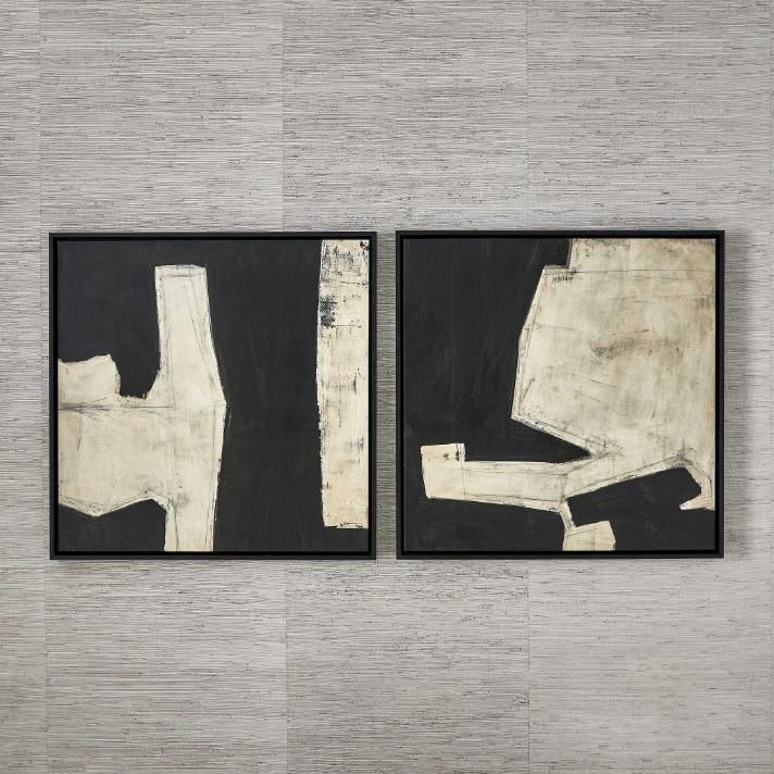 Transformation Set of 2 Framed Canvases