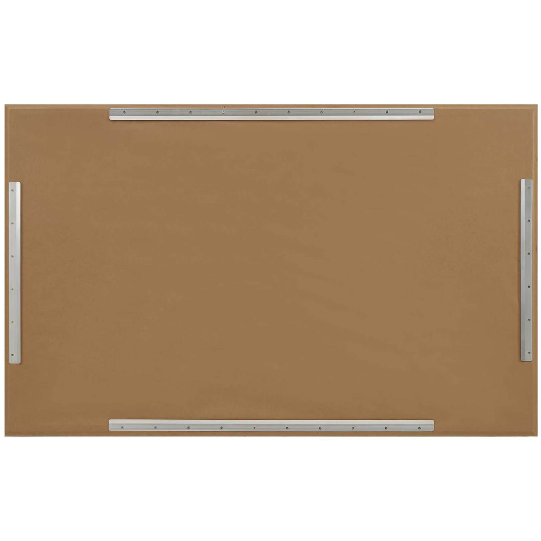 Cursive Framed Canvas