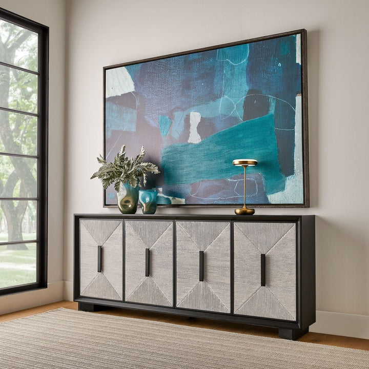 Show Me The Ropes 4 Door Cabinet