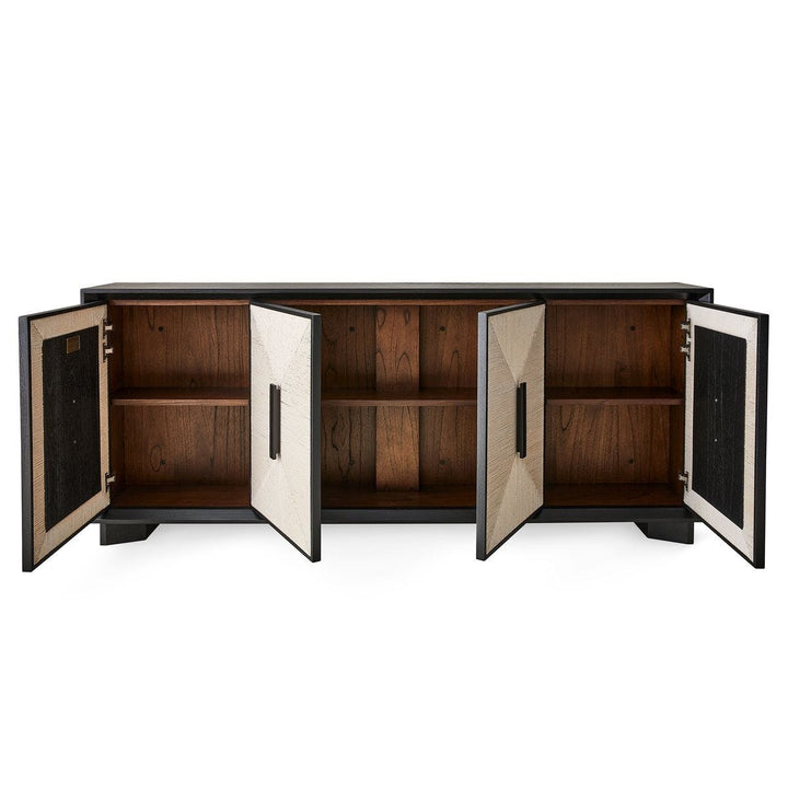 Show Me The Ropes 4 Door Cabinet