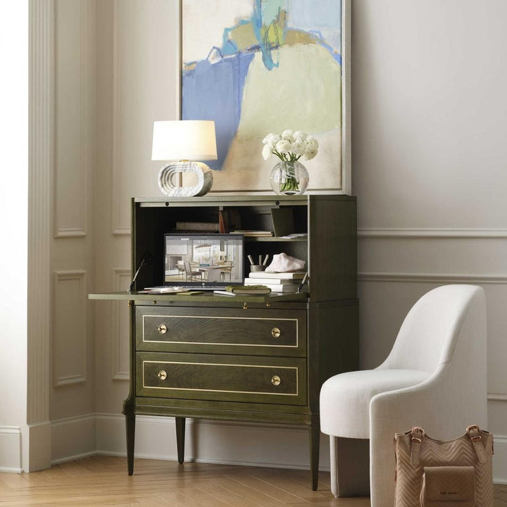 Green With Envy Secretary Desk