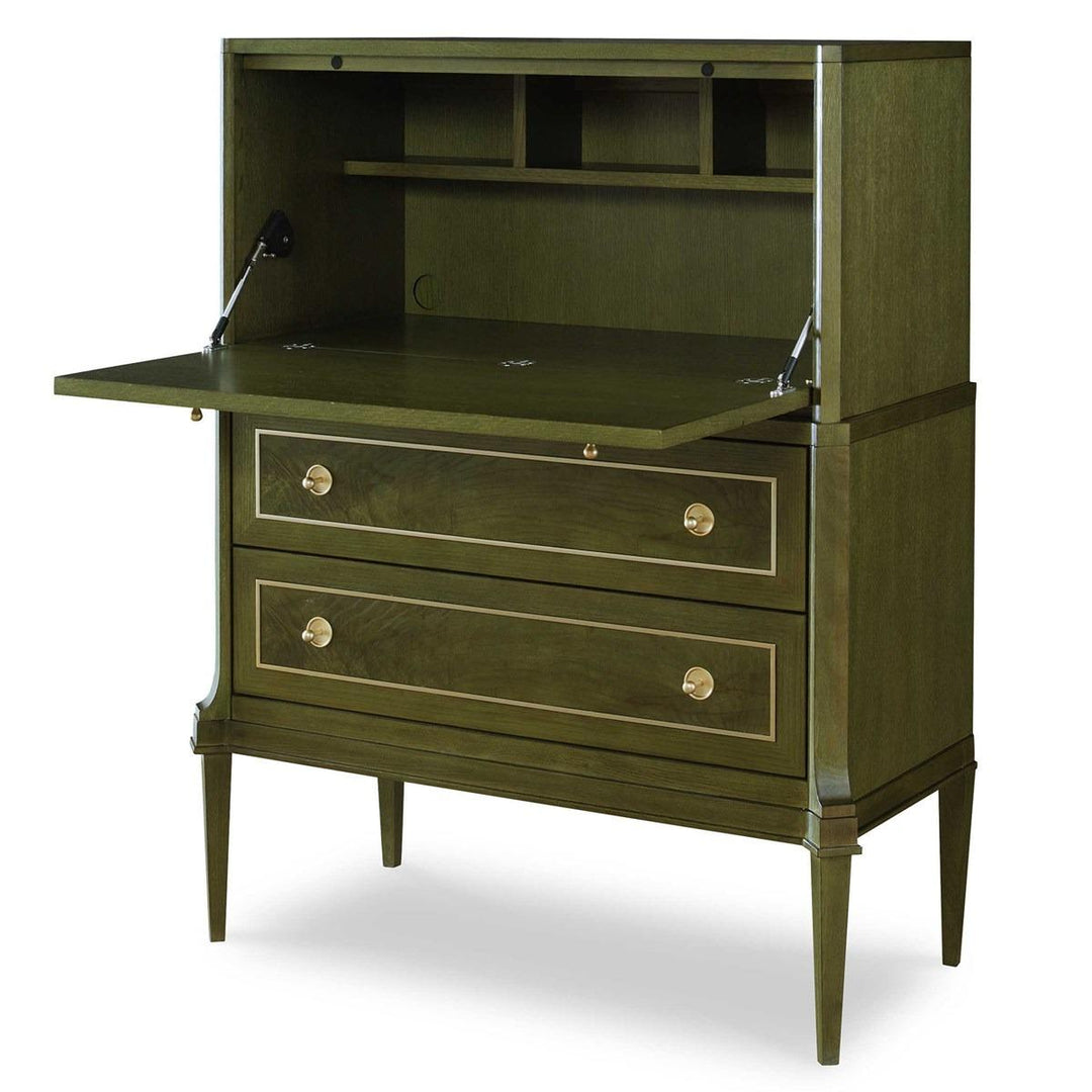 Green With Envy Secretary Desk