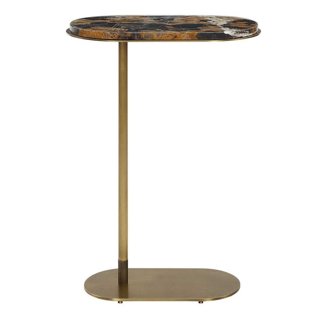 Lozenge Accent Table - Michelangelo Marble