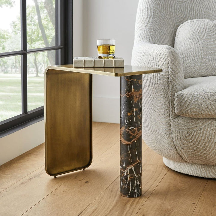 Pillar of Strength Accent Table
