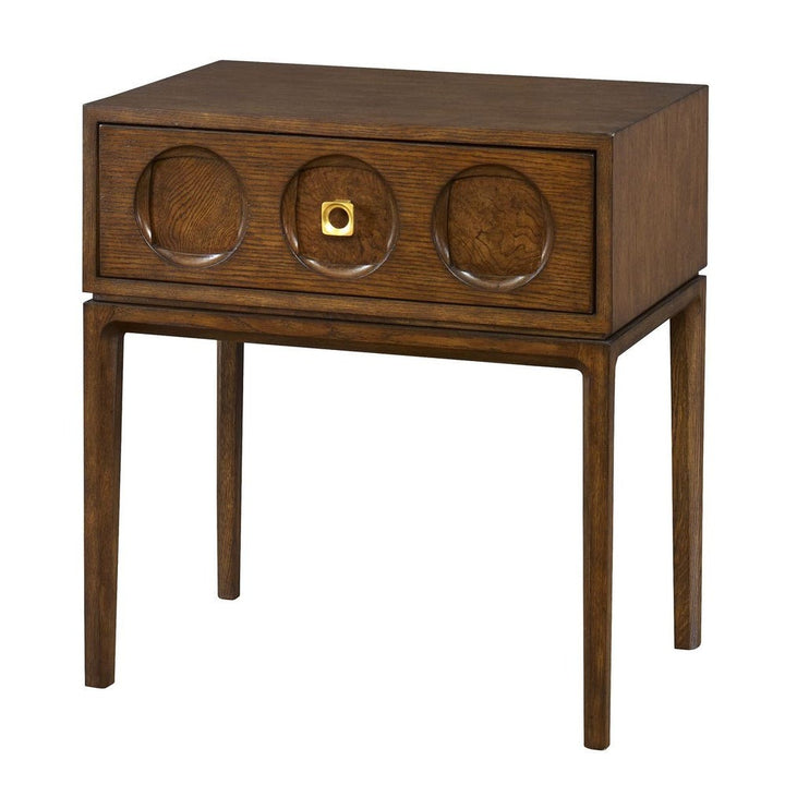 Roundabout Side Table - Cocoa Brown
