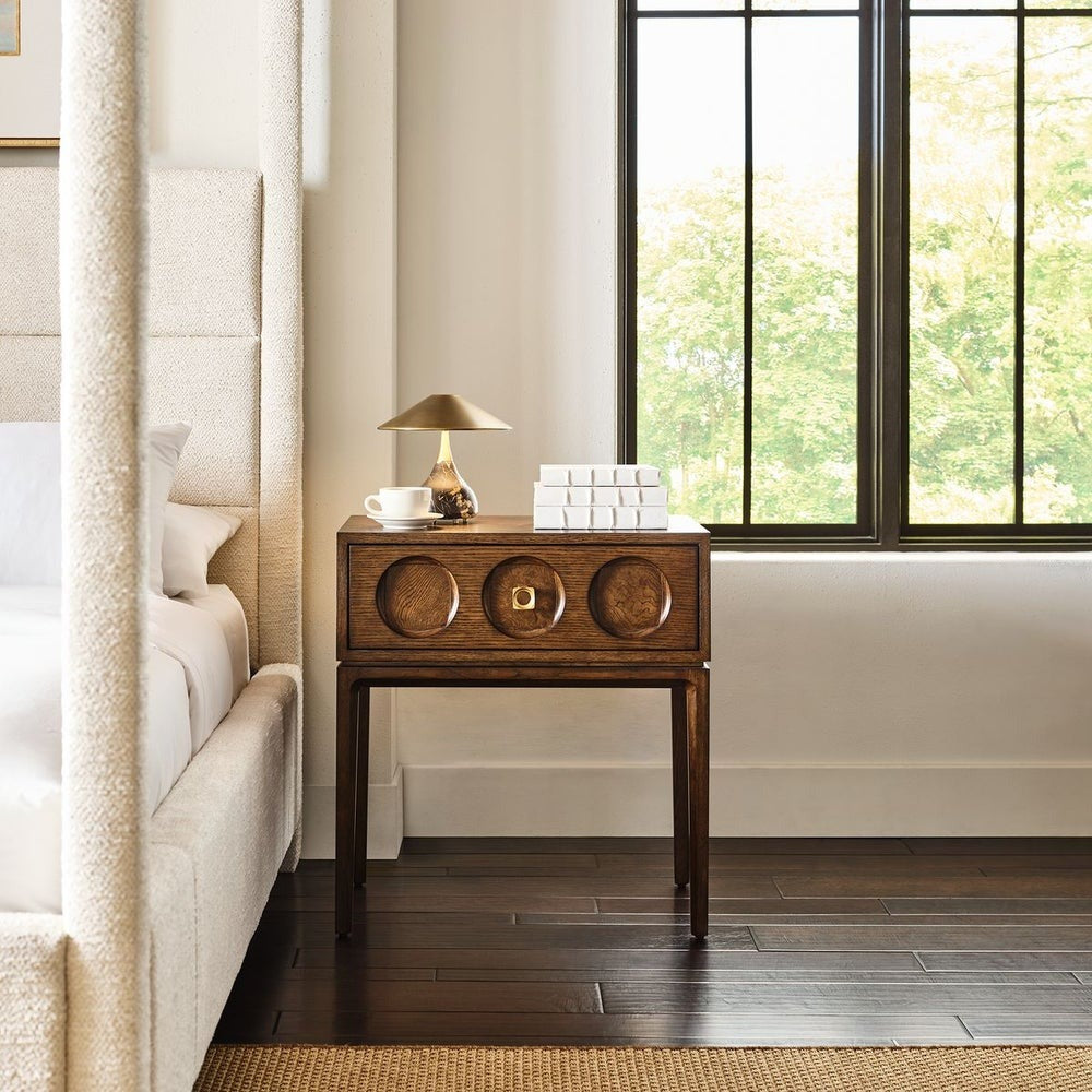 Roundabout Side Table - Cocoa Brown
