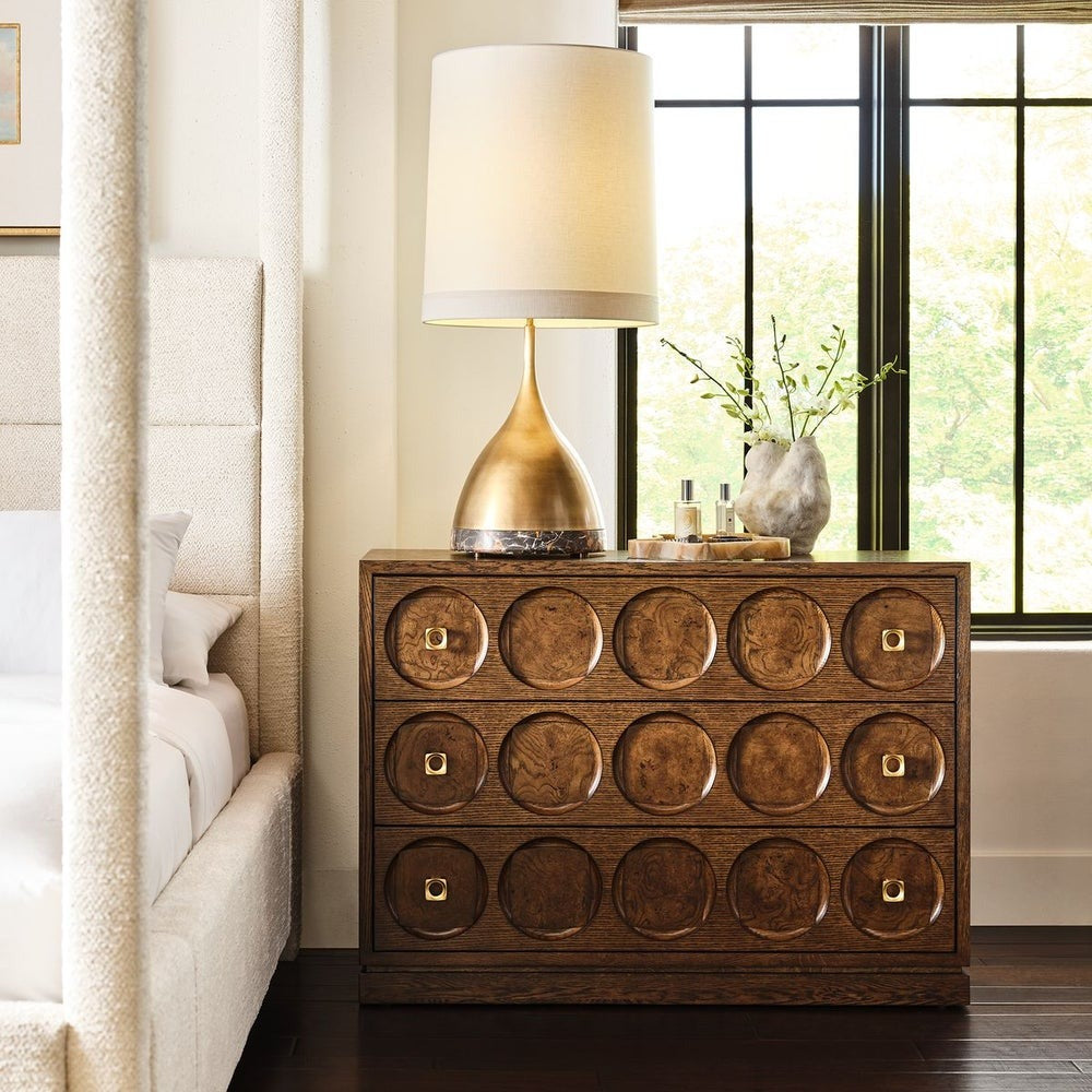 Roundabout 3 Drawer Chest - Cocoa Brown