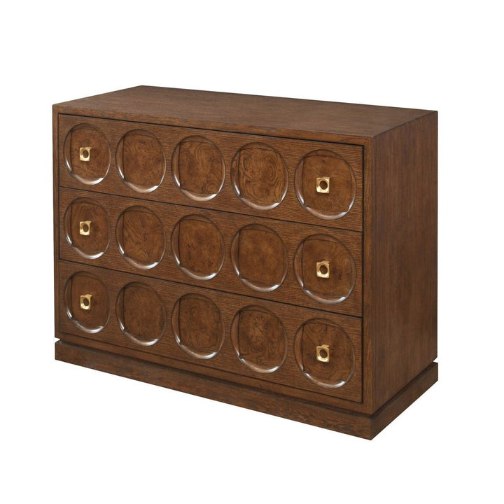 Roundabout 3 Drawer Chest - Cocoa Brown