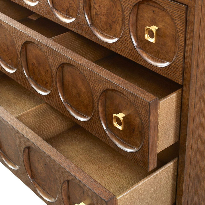 Roundabout 3 Drawer Chest - Cocoa Brown
