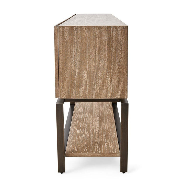 Trapezoid 4 Door Cabinet