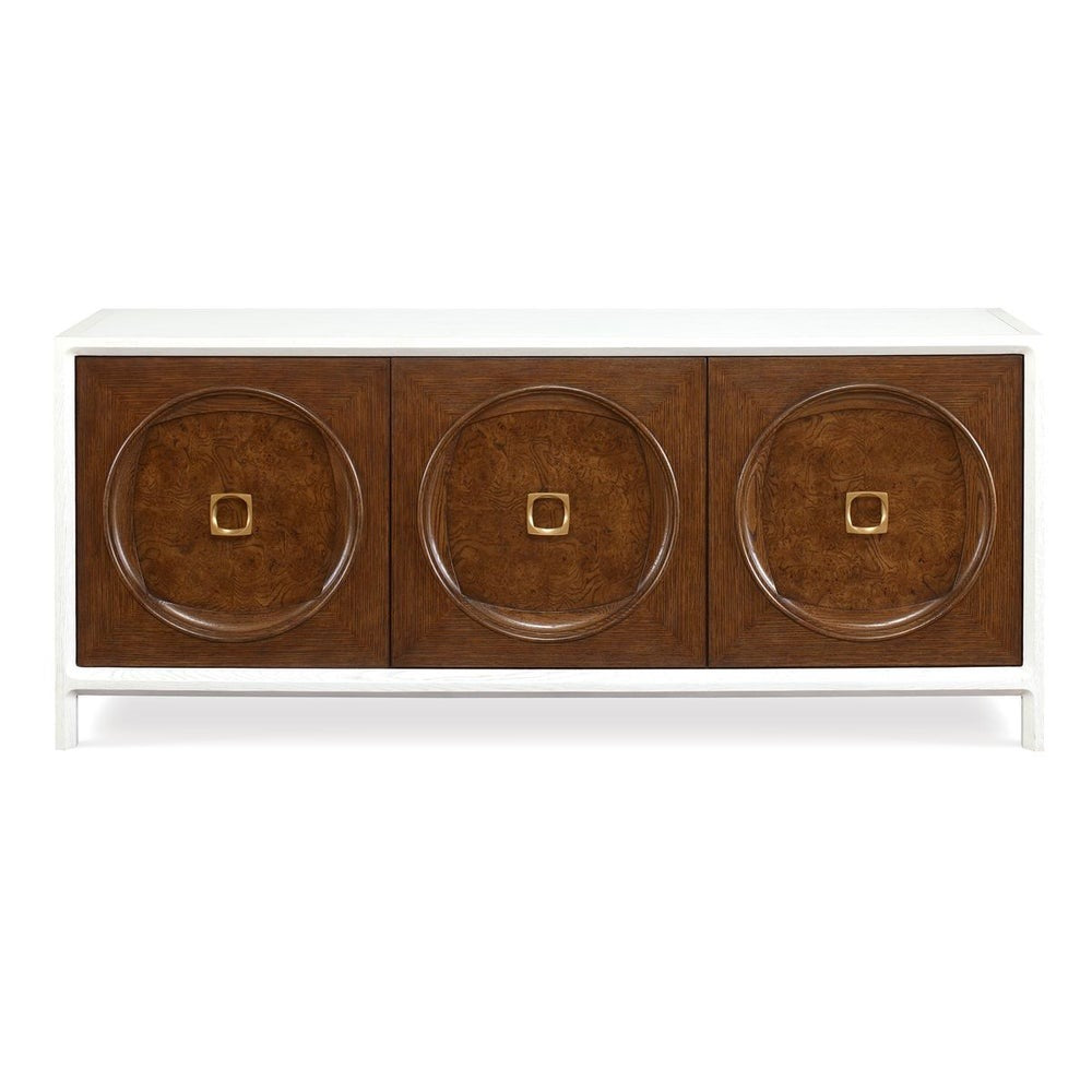 Roundabout 3 Door Cabinet - Cocoa Brown