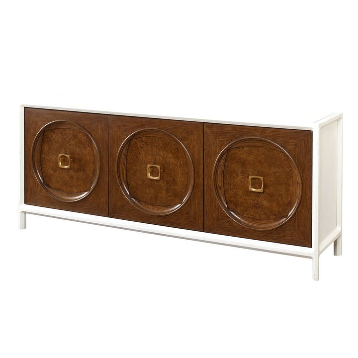 Roundabout 3 Door Cabinet - Cocoa Brown