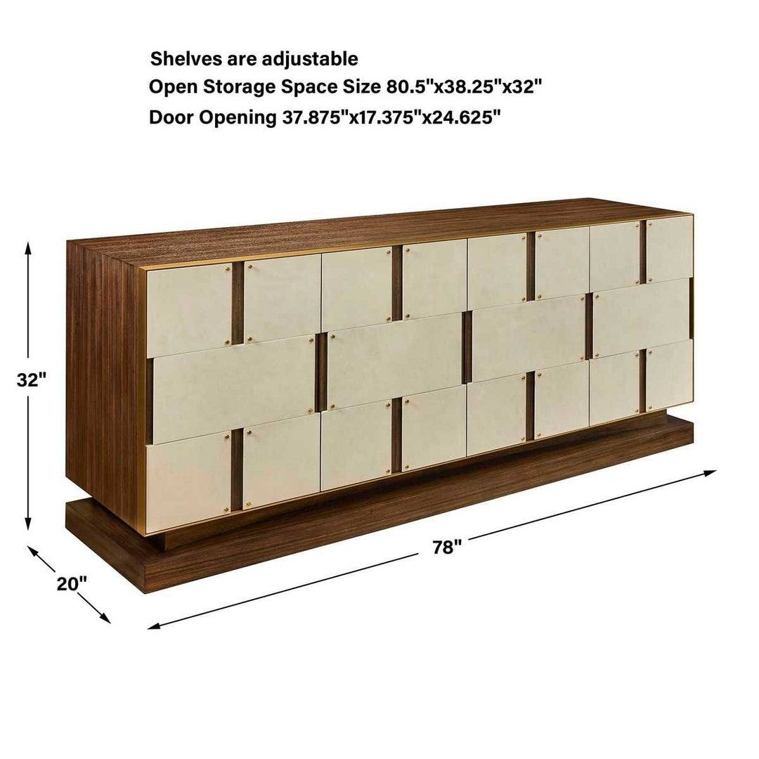 Block Buster 4 Door Cabinet