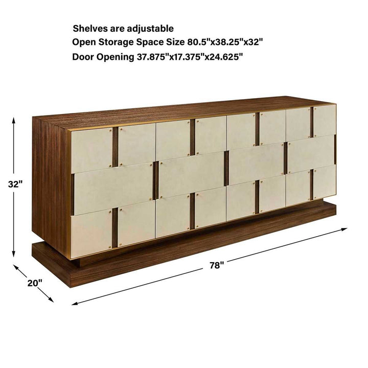 Block Buster 4 Door Cabinet