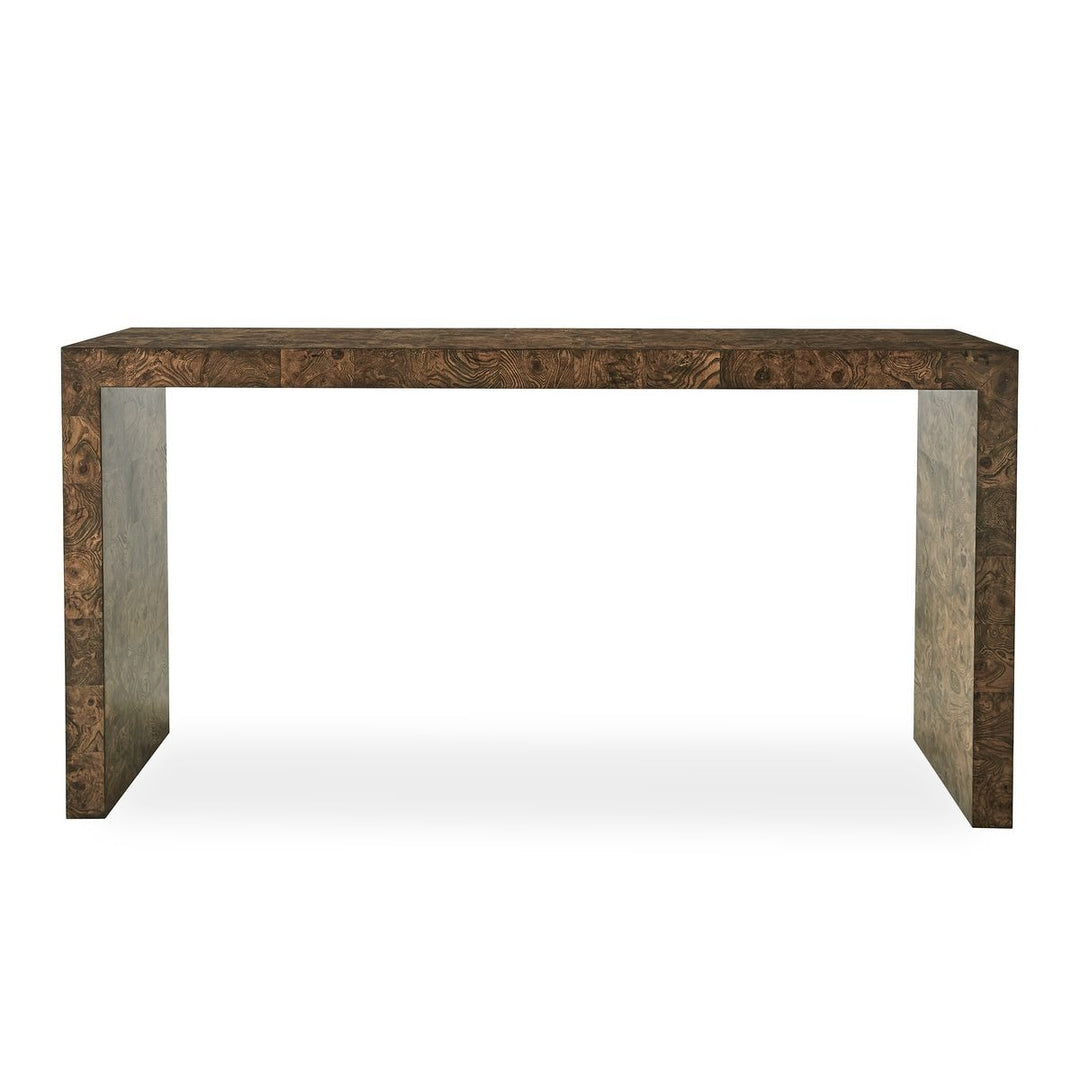 Ingrain Console Table - Cocoa Brown