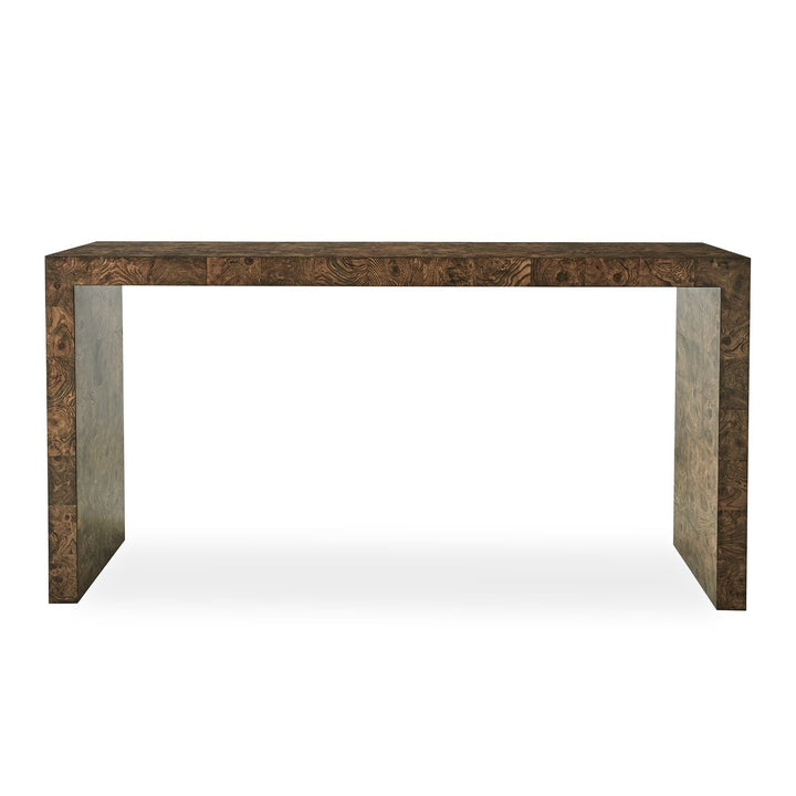 Ingrain Console Table - Cocoa Brown