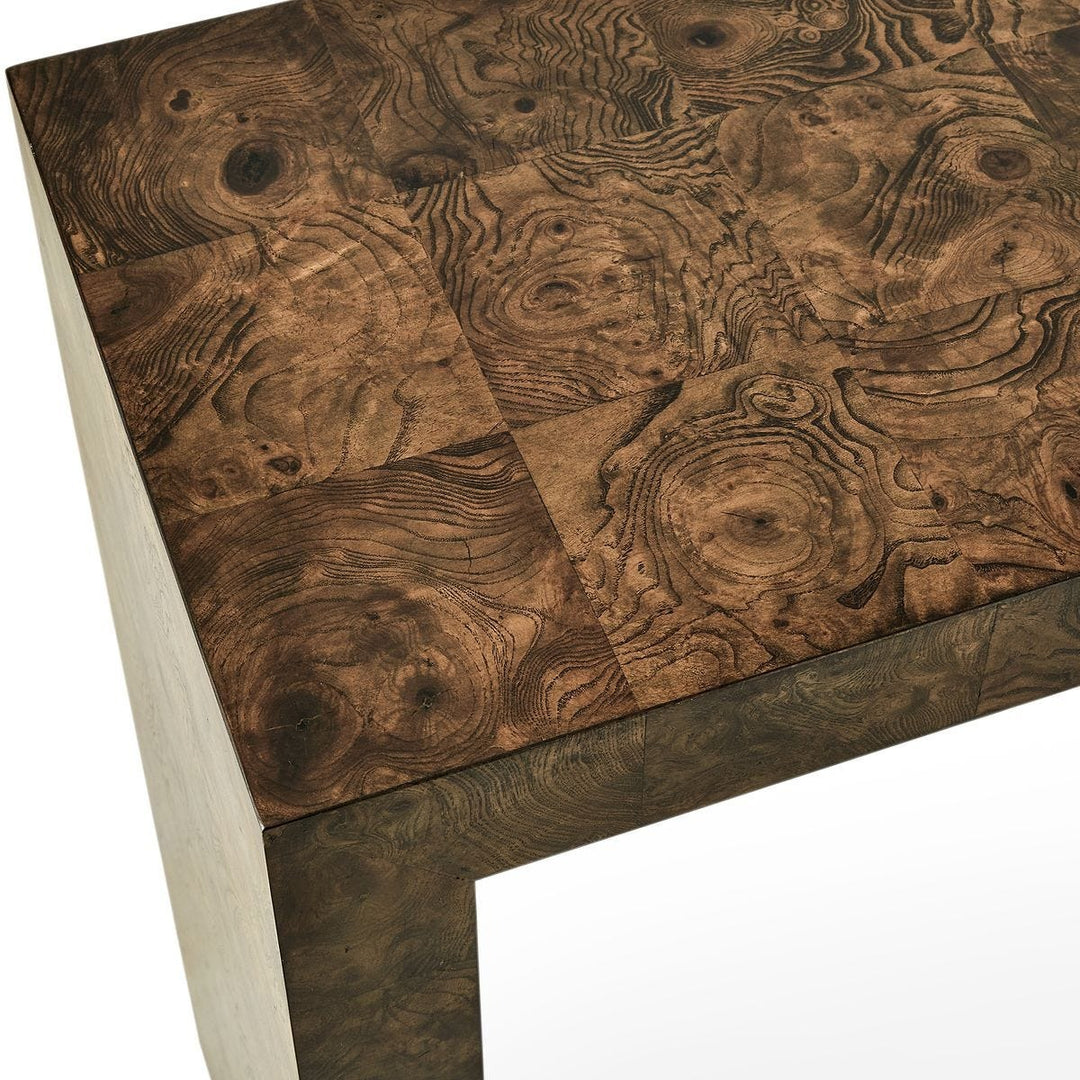 Ingrain Console Table - Cocoa Brown