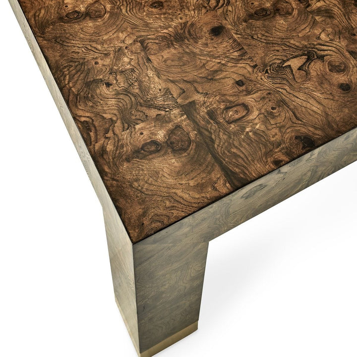 Ingrain Coffee Table - Cocoa Brown